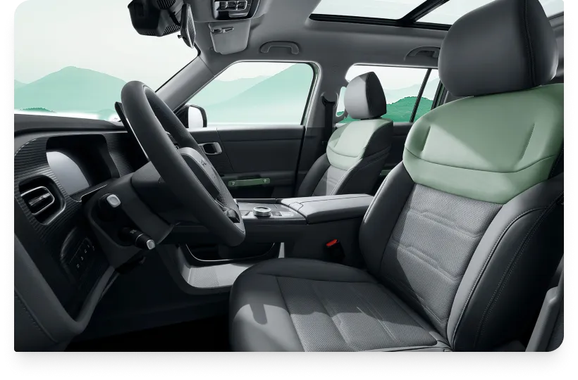 baic b30 Dune interior 1