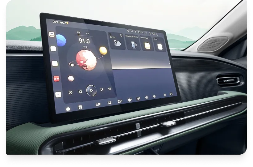 baic b30 Dune interior 4