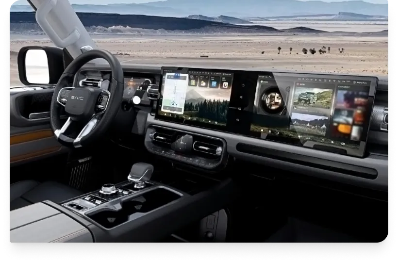 baic b40 ProTrailmaster interior 1