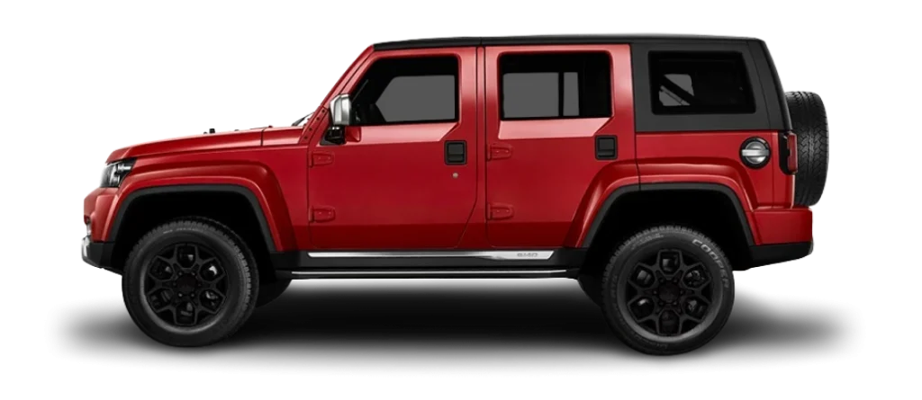 baic b40 Ragnar model slider