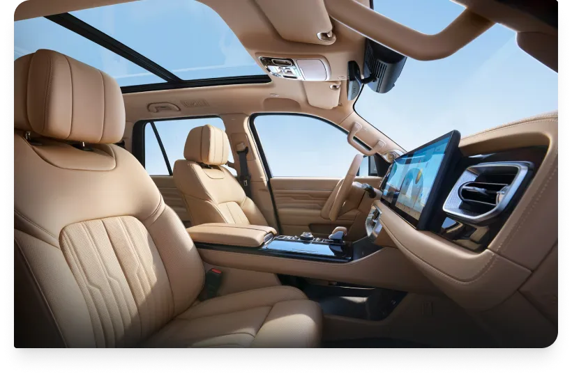 baic b60 rEv interior 1