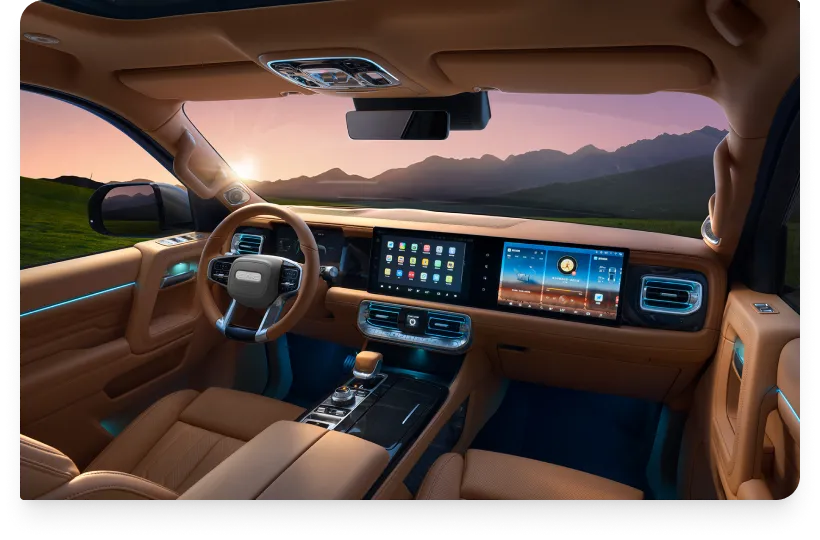 baic b60 rEv interior 2