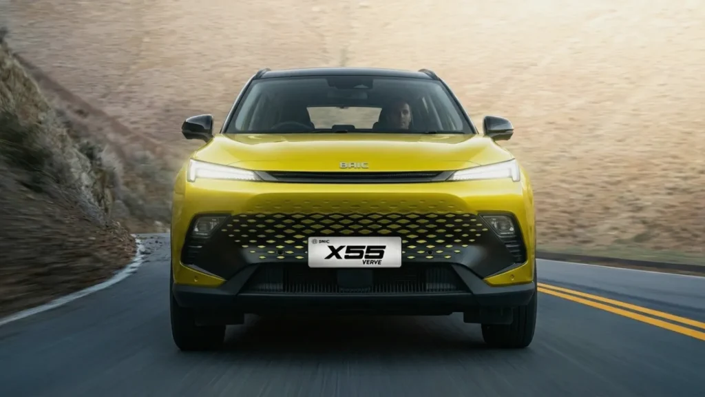 baic x55 Verve hero image